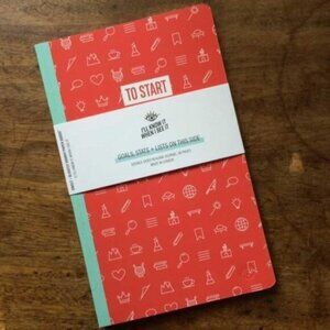 Double-Sided Reading Journal Diary for Book Lovers & Their Reviews Stats Lists